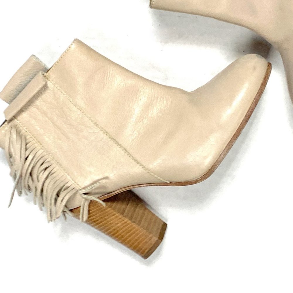 Kenneth Cole 36 LE Sheera Nude Ankle Boots Booties - Picture 2 of 8